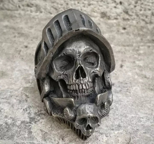 Bague skull warrior